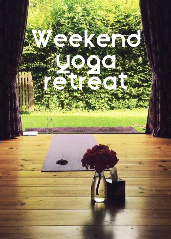 Teaching at a weekend yoga retreat ForeverSunday Ayurveda and Yoga